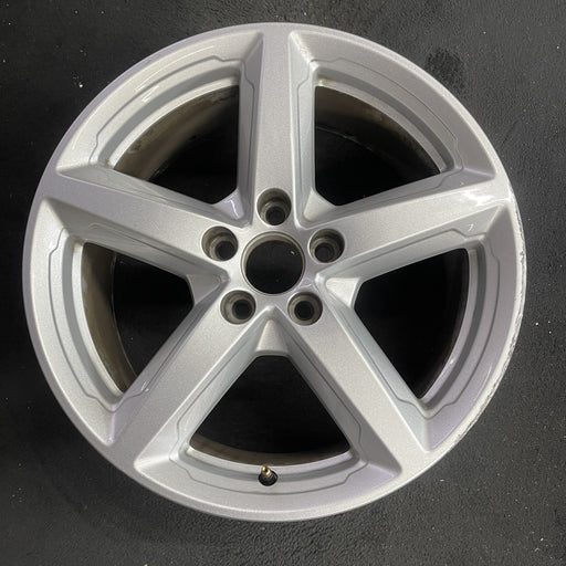 18" EXPLORER 16-17 18x8 , aluminum, w/o police package; 5 spoke Original OEM - Angle View