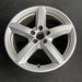 18" EXPLORER 16-17 18x8 , aluminum, w/o police package; 5 spoke Original OEM - Side Profile