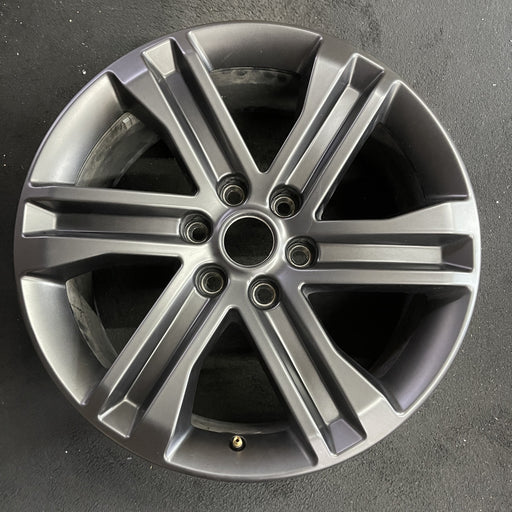20" FORD F150 PICKUP 21-23 20x8.5, 6 spoke, , gray Original OEM Wheel Rim - Angle View