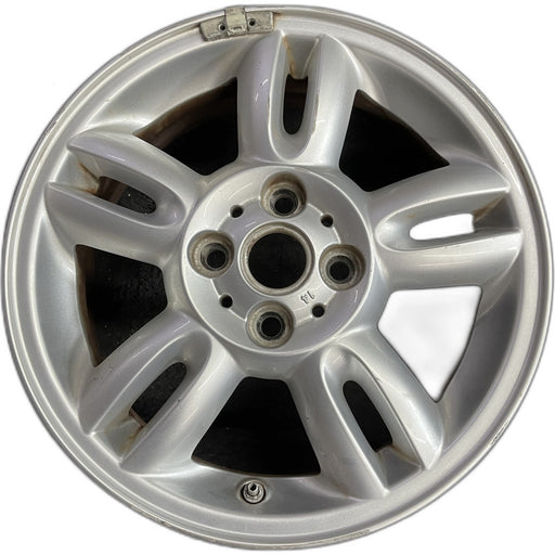 15" CLUBMAN 11-14 15x5.5, alloy, 5 twin spoke Original OEM Wheel Rim - Front View