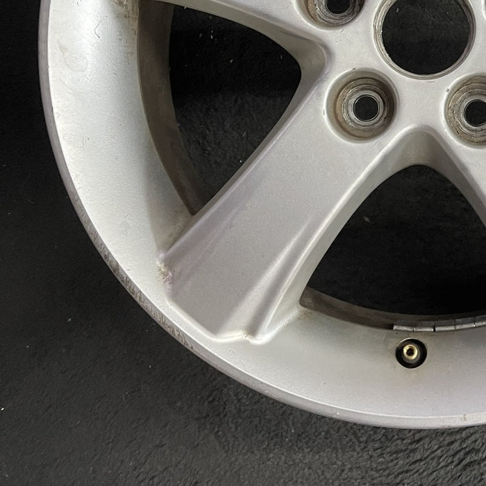 16" MAZDA PROTEGE 02-03 16x6 alloy Htbk Protege5 raised notch dull Original OEM - Additional View