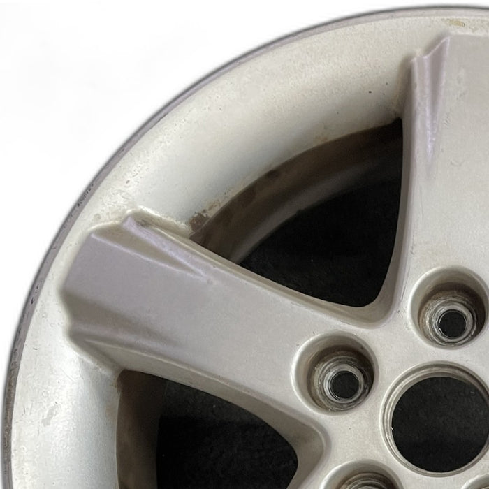 16" MAZDA PROTEGE 02-03 16x6 alloy Htbk Protege5 raised notch dull Original OEM - Angle View