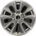 20" SILVERADO 1500 PICKUP 22 20x9 10 spoke opt NZN Original OEM Wheel Rim - Front View