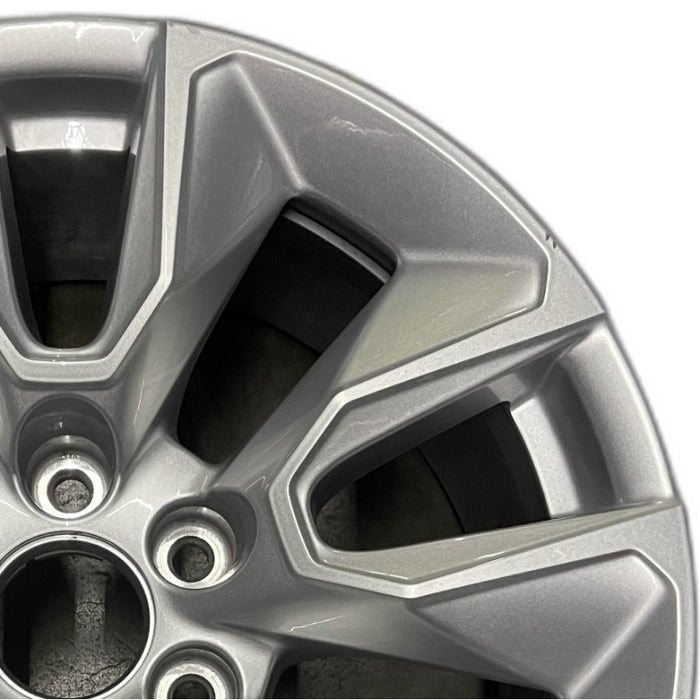 20" SILVERADO 1500 PICKUP 22 20x9 10 spoke opt NZN Original OEM Wheel Rim - Side Profile
