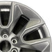 20" SILVERADO 1500 PICKUP 22 20x9 10 spoke opt NZN Original OEM Wheel Rim - Side Profile