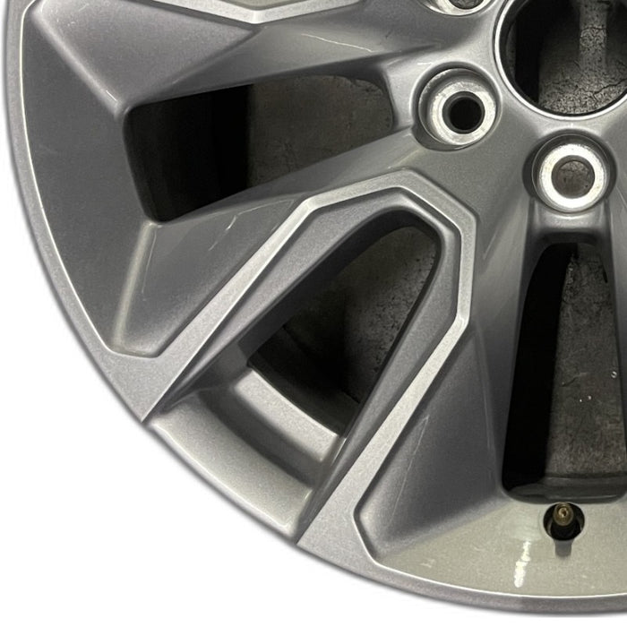 20" SILVERADO 1500 PICKUP 22 20x9 10 spoke opt NZN Original OEM Wheel Rim - Back View