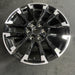 18" TRAVERSE 24 , 18x7.5, gloss black Original OEM Wheel Rim - Side Profile