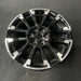 18" TRAVERSE 24 , 18x7.5, gloss black Original OEM Wheel Rim - Close-Up Detail