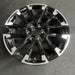 18" TRAVERSE 24 , 18x7.5, gloss black Original OEM Wheel Rim - Side Profile