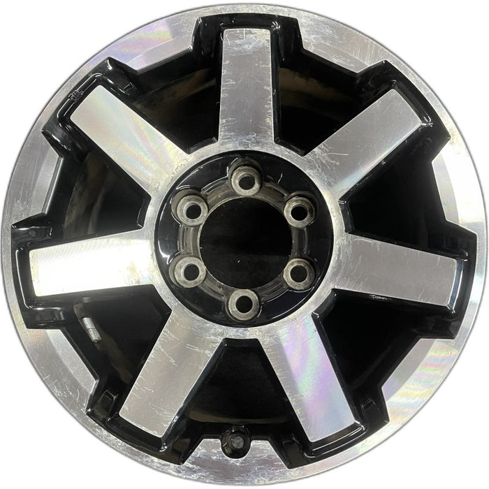 17" 4 RUNNER 17-20 17x7.5 alloy 7 spoke Original OEM Wheel Rim - Front View