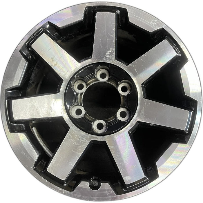 17" 4 RUNNER 17-20 17x7.5 alloy 7 spoke Original OEM Wheel Rim - Front View