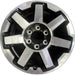 17" 4 RUNNER 17-20 17x7.5 alloy 7 spoke Original OEM Wheel Rim - Front View