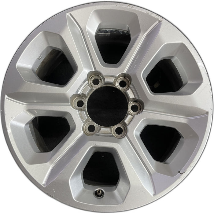 17" 4 RUNNER 14 17x7, alloy Original OEM Wheel Rim - Front View
