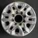 18" SILVERADO 2500 PICKUP 21-24 18x8, aluminum, machined face with silver - Angle View