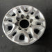 18" SILVERADO 2500 PICKUP 21-24 18x8, aluminum, machined face with silver - Close-Up Detail