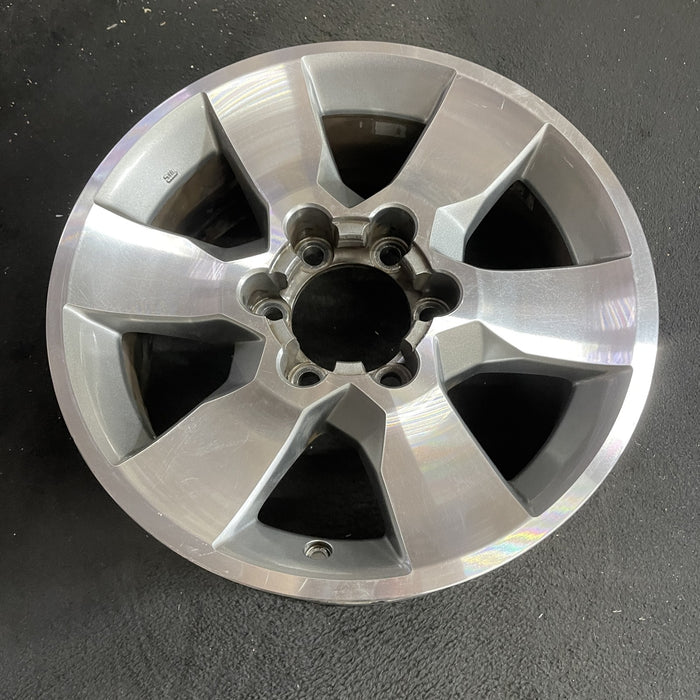 17" 4 RUNNER 10-13 17x7, alloy Original OEM Wheel Rim - Side Profile