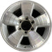 17" 4 RUNNER 03-09 17x7.5, 5 spoke Original OEM Wheel Rim - Front View