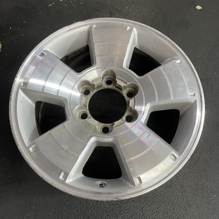 17" 4 RUNNER 03-09 17x7.5, 5 spoke Original OEM Wheel Rim - Side Profile