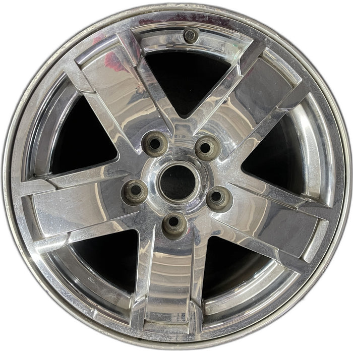 17" GRAND CHEROKEE 05 , Limited, chrome Original OEM Wheel Rim - Front View