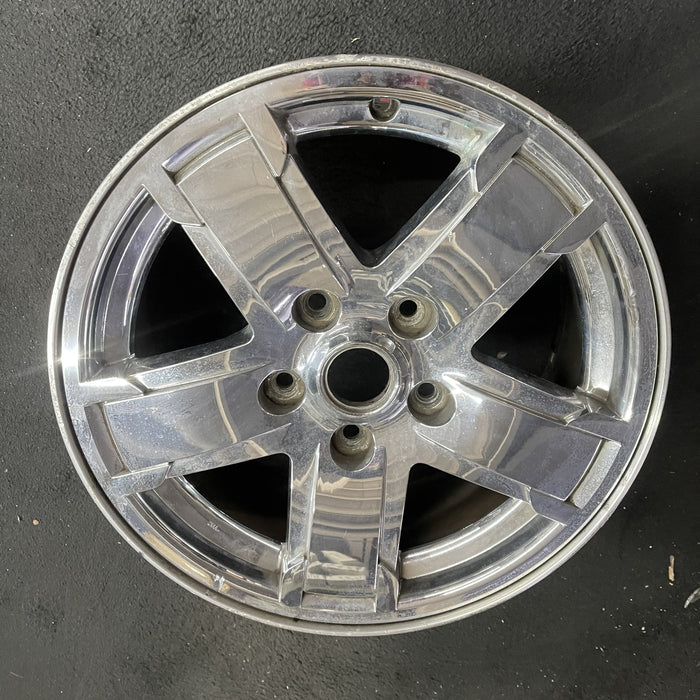 17" GRAND CHEROKEE 05 , Limited, chrome Original OEM Wheel Rim - Side Profile
