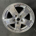 17" GRAND CHEROKEE 05 , Limited, chrome Original OEM Wheel Rim - Side Profile