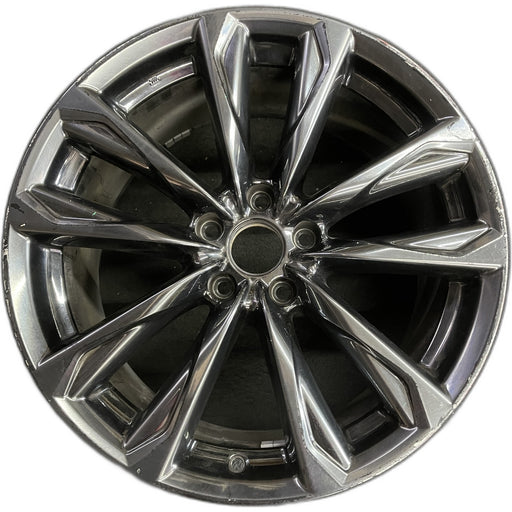 19" LEXUS IS350 21-24 19x9.5 , 5 split spoke Original OEM Wheel Rim - Front View