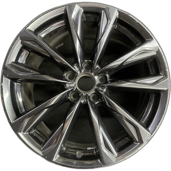 19" LEXUS IS350 21-24 19x9.5 , 5 split spoke Original OEM Wheel Rim - Front View