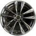 19" LEXUS IS350 21-24 19x9.5 , 5 split spoke Original OEM Wheel Rim - Front View