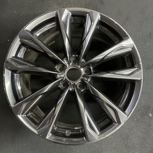19" LEXUS IS350 21-24 19x9.5 , 5 split spoke Original OEM Wheel Rim - Angle View