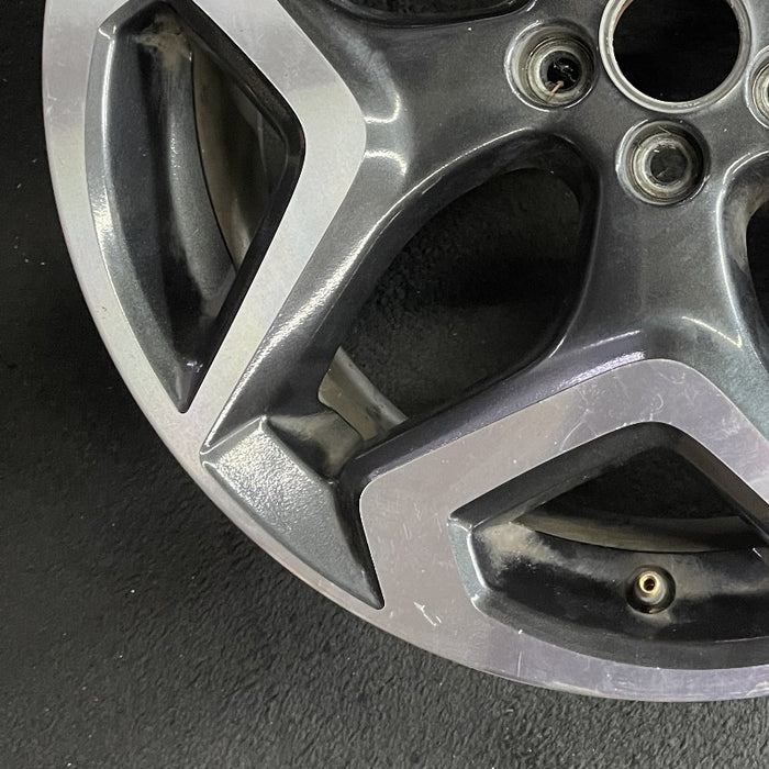 18" XV CROSSTREK 18 18x7 alloy w/machined face Limited dark gray Original OEM Wheel Rim