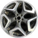 18" XV CROSSTREK 18 18x7 alloy w/machined face Limited dark gray Original OEM - Front View