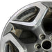 18" XV CROSSTREK 18 18x7 alloy w/machined face Limited dark gray Original OEM - Angle View