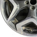 18" XV CROSSTREK 18 18x7 alloy w/machined face Limited dark gray Original OEM - Back View