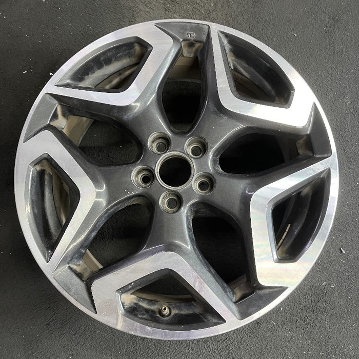 18" XV CROSSTREK 18 18x7 alloy w/machined face Limited dark gray Original OEM - Additional View
