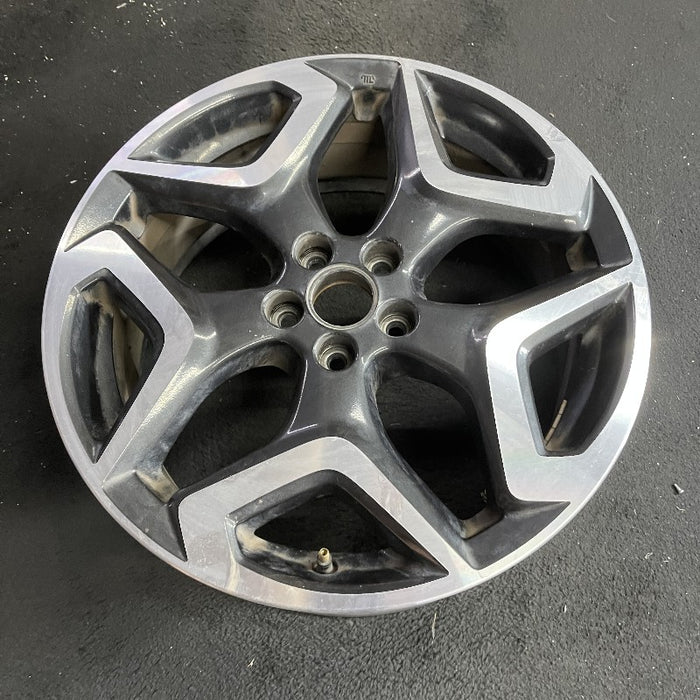 18" XV CROSSTREK 18 18x7 alloy w/machined face Limited dark gray Original OEM - View 7