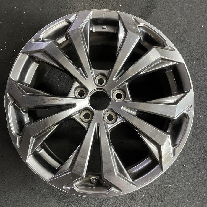 18" RAV4 22 18x7 alloy 5 spoke split spoke gray Original OEM Wheel Rim