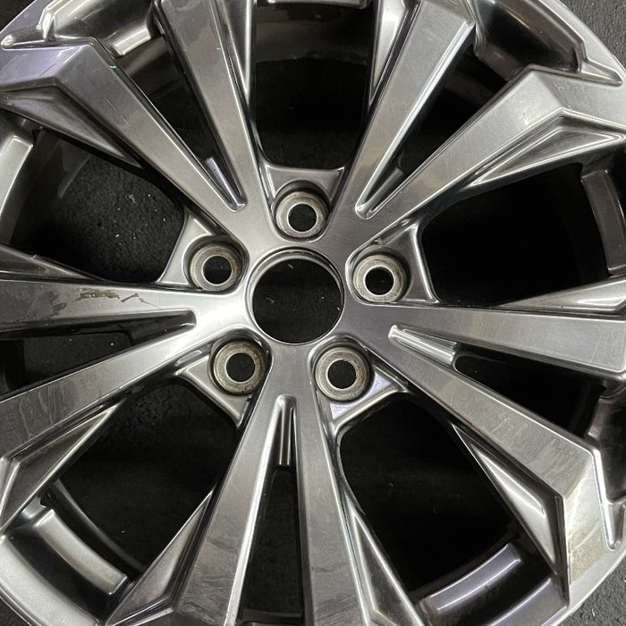 18" RAV4 22 18x7 alloy 5 spoke split spoke gray Original OEM Wheel Rim