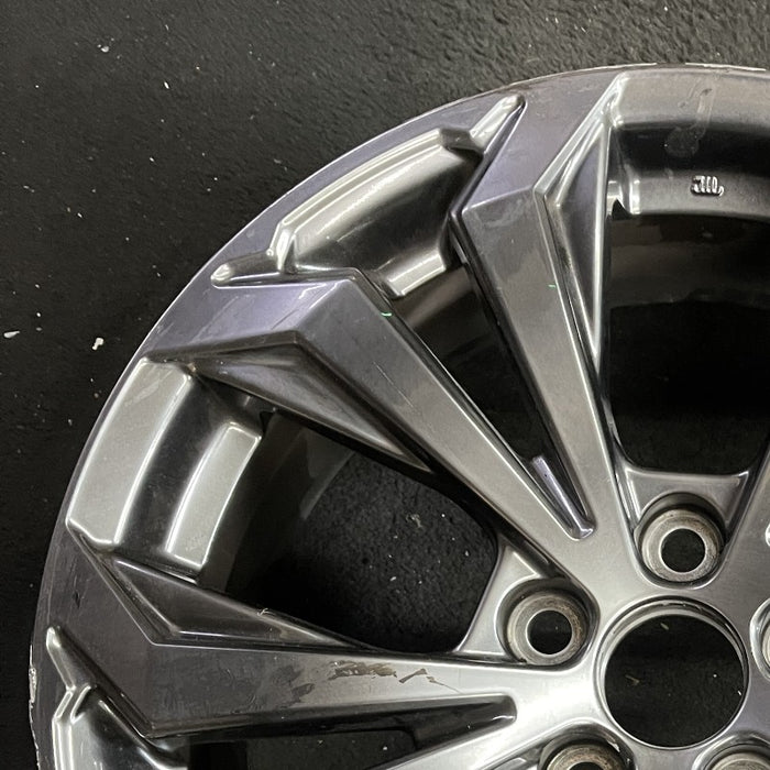 18" RAV4 22 18x7 alloy 5 spoke split spoke gray Original OEM Wheel Rim