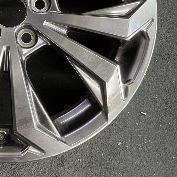 18" RAV4 22 18x7 alloy 5 spoke split spoke gray Original OEM Wheel Rim