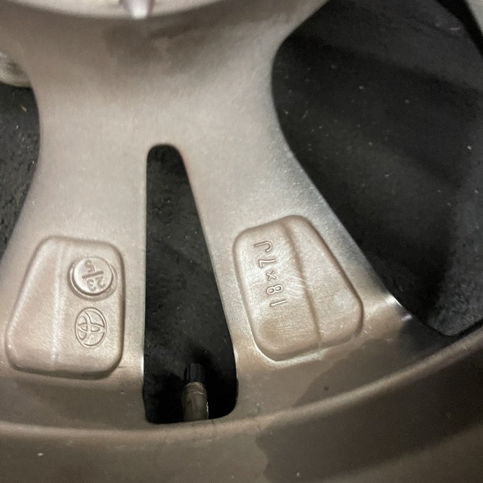 18" RAV4 22 18x7 alloy 5 spoke split spoke gray Original OEM Wheel Rim