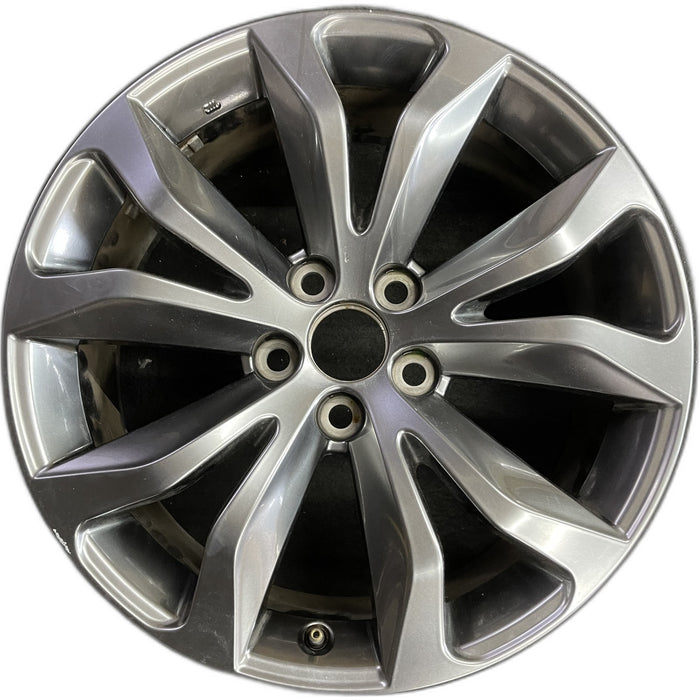 18" NX300 18-21 18x7.5 , , V spoke, Original OEM Wheel Rim - Front View