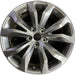 18" NX300 18-21 18x7.5 , , V spoke, Original OEM Wheel Rim - Front View