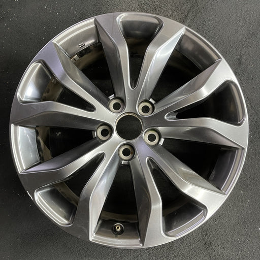 18" NX300 18-21 18x7.5 , , V spoke, Original OEM Wheel Rim - Angle View