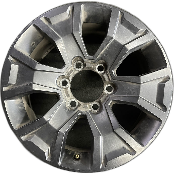 17" TACOMA 20-23 17x7.5, Original OEM Wheel Rim - Front View