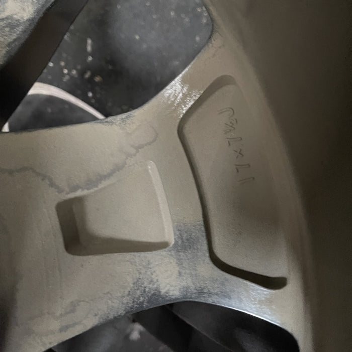 17" TACOMA 20-23 17x7.5, Original OEM Wheel Rim - Back View