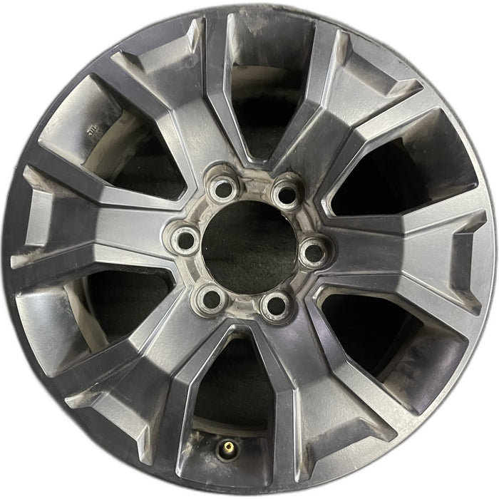 17" TACOMA 20-23 17x7.5, Original OEM Wheel Rim - Front View