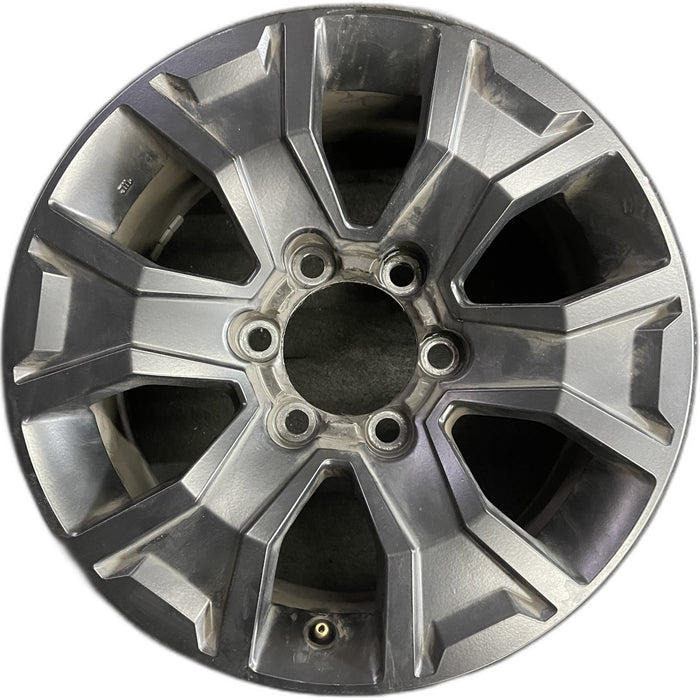 17" TACOMA 20-23 17x7.5, Original OEM Wheel Rim - Front View