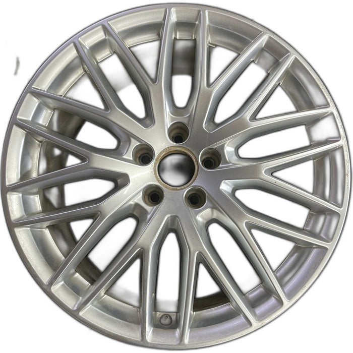 19" AUDI A6 16-18 19x8.5 , 10 spoke, Y spoke design Original OEM Wheel Rim - Front View