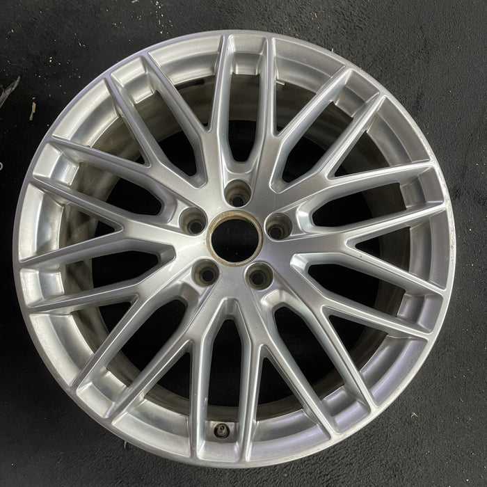 19" AUDI A6 16-18 19x8.5 , 10 spoke, Y spoke design Original OEM Wheel Rim - Angle View