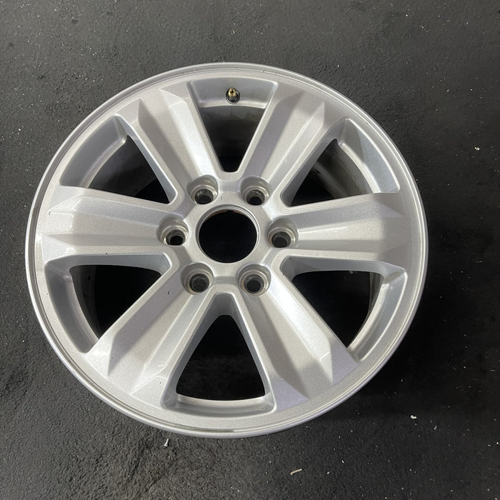 17" FORD F150 PICKUP 15-20 17x7.5, aluminum, Original OEM Wheel Rim - Close-Up Detail